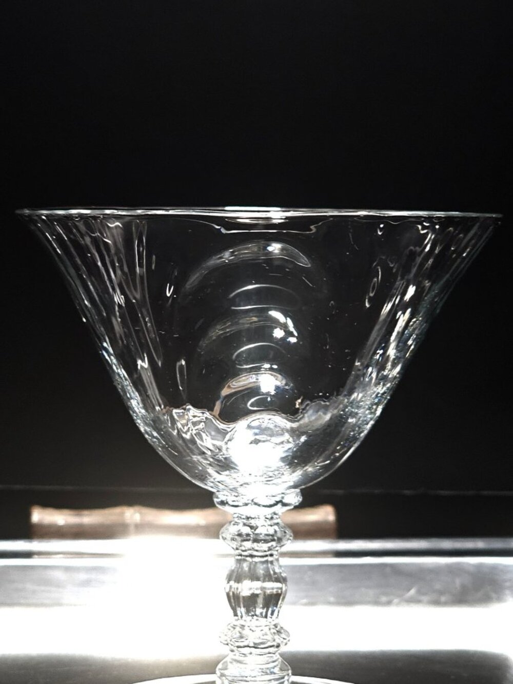 Cambridge Caprice Cocktail Coupe low sherbet 1950s Elegant Glass vtg mid century - Picture 4 of 6